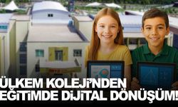 Ülkem Koleji'nden eğitimde dijital dönüşüm… Tablet destekli yeni sisteme geçildi!
