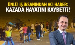 Ünlü iş insanı kazada hayatını kaybetti