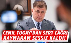 Cemil Tugay alkış istedi, kaymakam katılmadı!