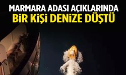Yolcu gemisinde korku dolu anlar: Bir kişi denize düştü