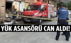 Yük asansörü can aldı!