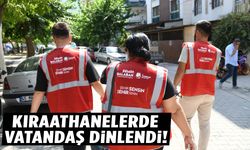 Yunusemre belediyesi kıraathanelerde vatandaşı dinledi