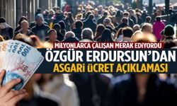 2026’da asgari ücret ne kadar olacak? Erdursun net konuştu!