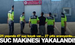 25 yaşında 47 suç kaydı var… 27 yılla aranıyordu… Manisa’da yakayı ele verdi!