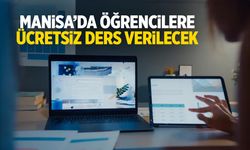 Manisa'da öğrencilere ücretsiz ders!