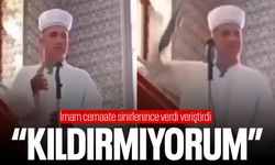 İmam cemaate sinirlendi: Kıldırmıyorum namazı