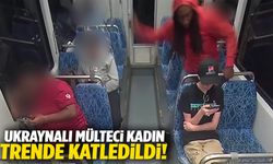İnfial yaratan cinayet! Trende genç kadını katletti
