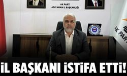 AK Parti Adıyaman teşkilatında istifa!