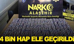 Alaşehir’de 4 bin 191 sentetik hap ele geçirildi: 1 kişi tutuklandı
