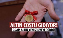Altın coştu gidiyor! Gram altın fiyatı yeniden rekor kırdı…