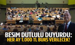 Besim Dutlulu duyurdu: Her ay 1.000 TL burs verilecek!