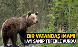 Bir vatandaş imamı ayı sanıp tüfekle vurdu