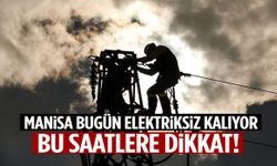 Çıkmadan telefonları şarj edin | 3 Eylül 2025 Çarşamba Manisa elektrik kesintisi