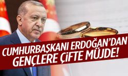 Cumhurbaşkanı Erdoğan’dan gençlere çifte müjde!