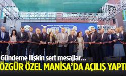 Özgür Özel Manisa’daki açılışta konuştu… Gündeminde kurultay vardı!