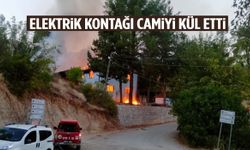 Denizli’de elektrik kontağı faciası: Camiyi kül etti