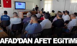 Deprem bölgesi Manisa’da bu eğitimler şart! AFAD’dan ilçede afet eğitimi
