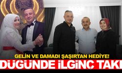 Düğünde ilginç takı… Davetlilerin bile ağzı açık kaldı!
