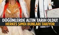 Düğünlerde altın tarih oldu! Herkes şimdi bunları takıyor…