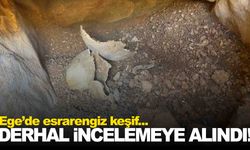 Ege’de su deposu kazarken buldular… Hemen yetkililere haber verildi!