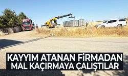 Fabrika alarmda… Kayyım atanan firmadan mal kaçırmaya çalıştılar!