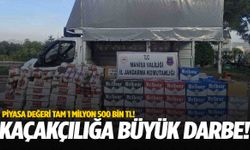 Manisa’da 1 ton kaçak tütün ele geçirildi!