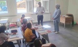 Sarıgöl’de en uzak mahallede eğitime destek ziyareti