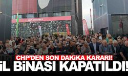 CHP’den İstanbul İl Başkanlığı kararı… Kapatıldı!