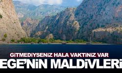 Gitmediyseniz hala vaktiniz var… Ege’nin Maldivleri sizi bekliyor!