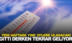 Gitti derken tekrar geliyor… Yeni haftada etkili olacak!