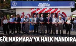 Gölmarmara’da Halk Mandıra açıldı… Kurdeleyi başkanlar kesti
