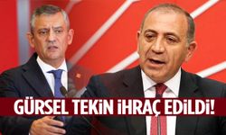 Özgür Özel duyurdu: Gürsel Tekin partiden ihraç edildi
