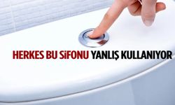 Herkes bu sifonu yanlış kullanıyor!
