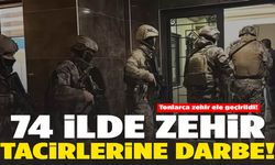 Manisa dahil 74 ilde dev operasyon: 1 ton uyuşturucu ele geçirildi