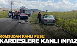 İki kardeşe kanlı infaz… Komşuları pusuya düşürdü!