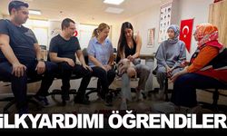 İlkyardımın önemini uygulama ile anlattılar