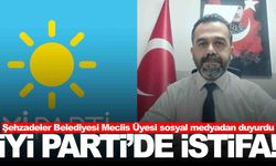 Manisa İYİ Parti’de istifa… Nedenini açıkladı… Bağımsız olarak devam edecek