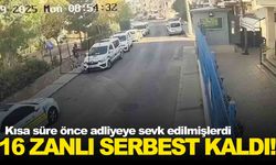 İzmir’deki saldırı ile ilgili adliyeye sevk edilmişlerdi… 16 şüpheli serbest!