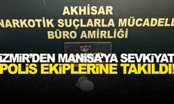 İzmir'den Manisa'ya uyuşturucu sevkiyatı… Şüpheli tutuklandı!