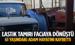 Kamyonet ile traktör arasında sıkışan adam feci şekilde can verdi