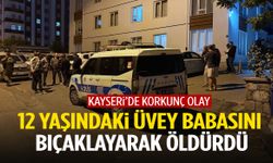 Kayseri’de korkunç olay: 12 yaşındaki çocuk üvey babasını bıçakladı! Kalbinden…