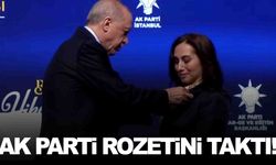 CHP’den AK Parti’ye geçmişti… Rozetini Erdoğan bizzat taktı!