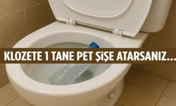 Klozete 1 tane pet şişe atın, sonucu görün!