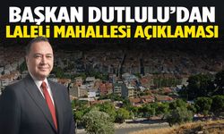 Laleli’de dönüşüm süreci hakkında Dutlulu’dan açıklama