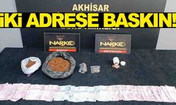 Manisa Akhisar’da uyuşturucu operasyonu: 3 tutuklama