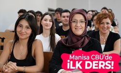 Manisa CBÜ'de ilk ders!