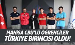 Manisa CBÜ’lü öğrenciler Türkiye 1’incisi oldu