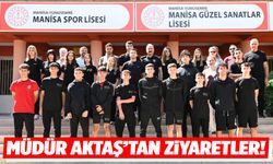 Müdür Fahri Aktaş’tan öğrencilere ziyaret