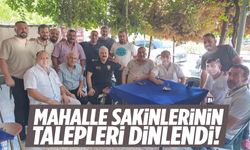 Müdür Aktaş vatandaşlarla buluştu