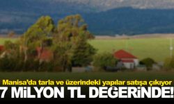 Manisa Salihli’de tarla ve üzerindeki yapılar satışa çıkıyor